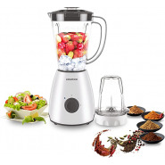 Kenwood Blender 400W Smoothie Blender Cum Smoothie Maker 1.5L with Multi Mill (Grinder/Chopper), Ice Crush Function BLP10.A0WH White