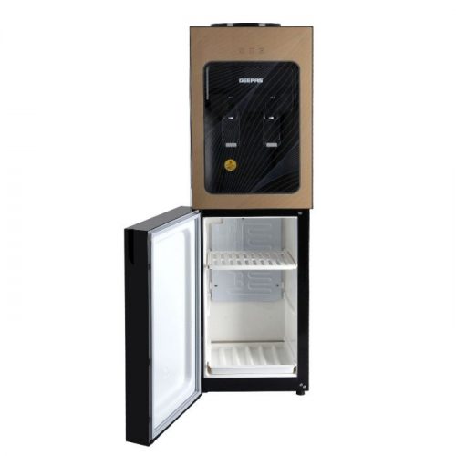 Geepas GWD8363 Hot and Cold Water Dispenser with Refrigerator