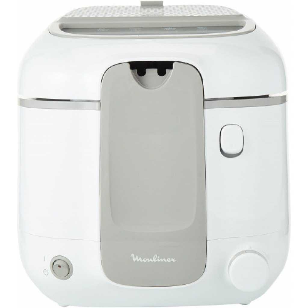 Moulinex Super Uno Access 2.2 Litre Deep Fryer, 1800 Watts, White / Grey, Plastic, AM310028