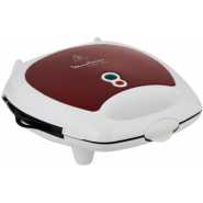 Moulinex Sandwich Maker, 700 watts, 3-in-1 panini, sandwich and waffle maker, Red, SW612543