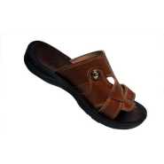 Men's Flip Flops - Brown