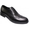 Men's Lace-up Oxford Leather Gentle Shoes - Black