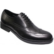 Men’s Lace-up Oxford Leather Gentle Shoes – Black Men's Oxfords TilyExpress 2