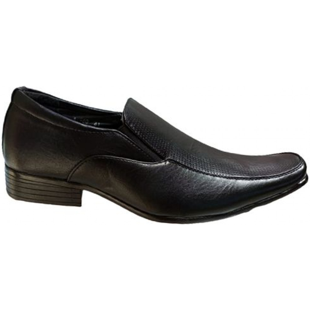 Men’s Slip on Gentle Shoes – Black Men's Loafers & Slip-Ons TilyExpress