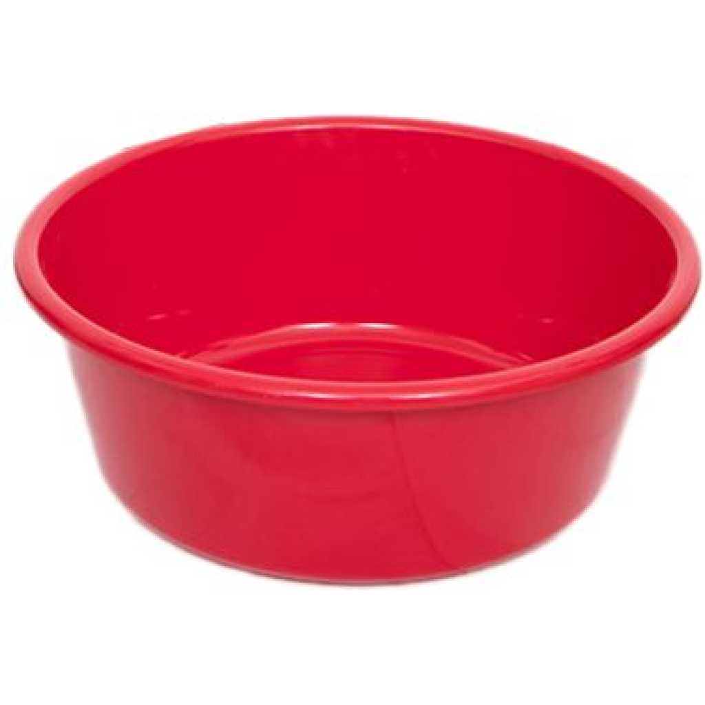 Plastic Basin, 26.5 Litre - Red