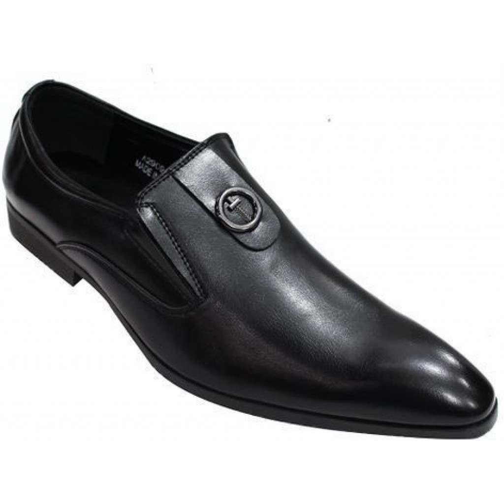 Designer Men’s Leather Gentle Formal Shoes – Black Men's Loafers & Slip-Ons TilyExpress 5