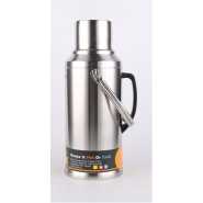 Daydays 3.2L Stainless Steel Vacuum Flask Storage Bottle- Silver