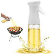 200ml Glass Cooking Vinegar Oil Sprayer Dispenser Bottle -Colorless