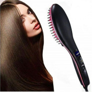 3 ln1 Electric Fast Ceramic Styling Hair Straightener Brush – Black Hair Styling Tools & Appliances TilyExpress 2