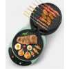 Smokeless Non-stick Electric Barbecue (BBQ) Grill Machine-Black