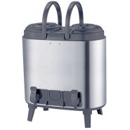 Daydays 15 Litres Twin Hot & Cold Thermos Tea Coffee Water Flask-Silver Thermal Flask TilyExpress