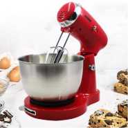 AVINAS 4.5L Blender Dough Hand Stand Mixer Food Processor, Silver