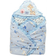 Baby Shawl Receiver – Blue Pattern May Vary Baby Beds Cribs & Bedding