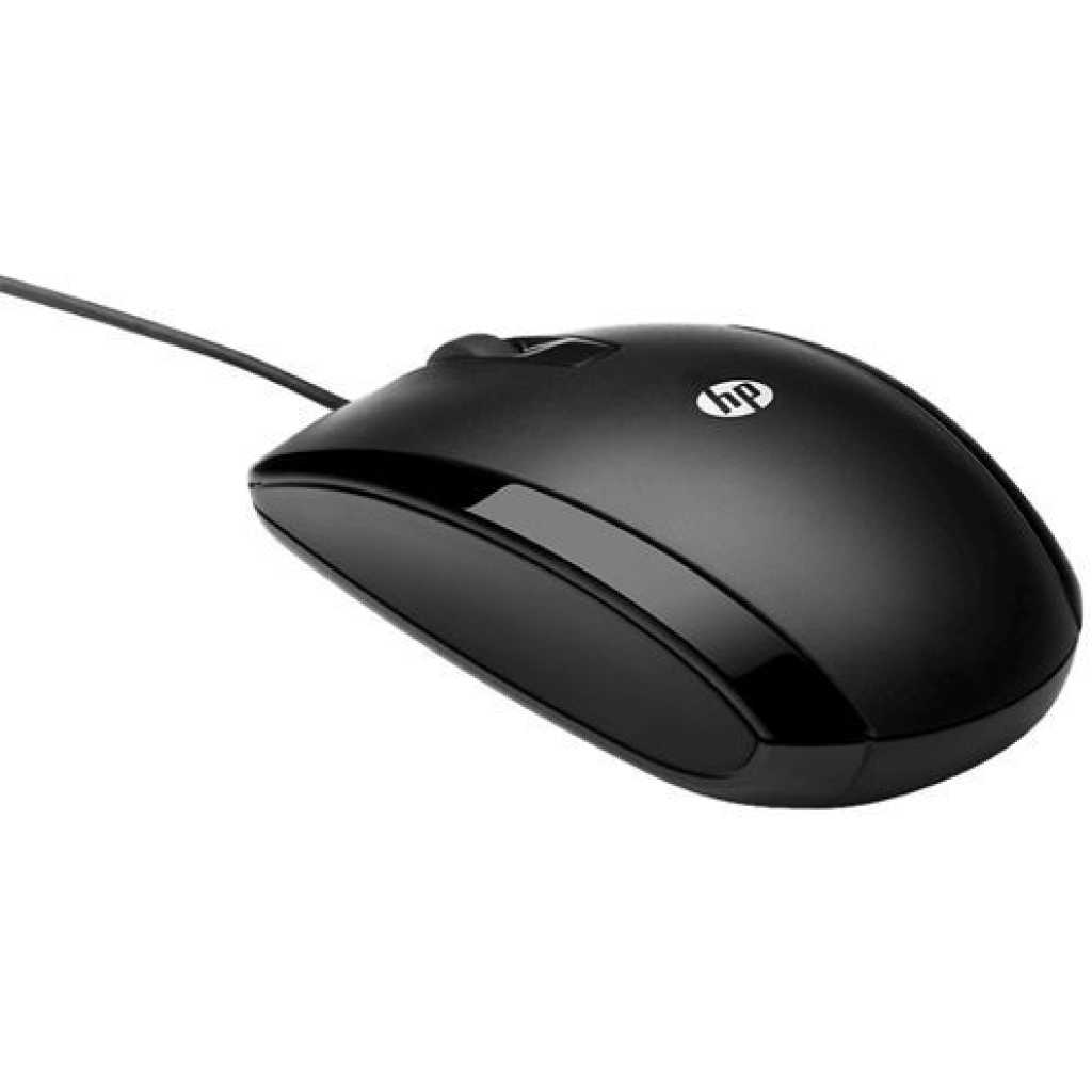 Hp X500 High Quality Optical Wired USB Mouse - Black