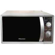 Hisense H20M0MS10 Microwave Oven, 20 Litre - Mirror Silver