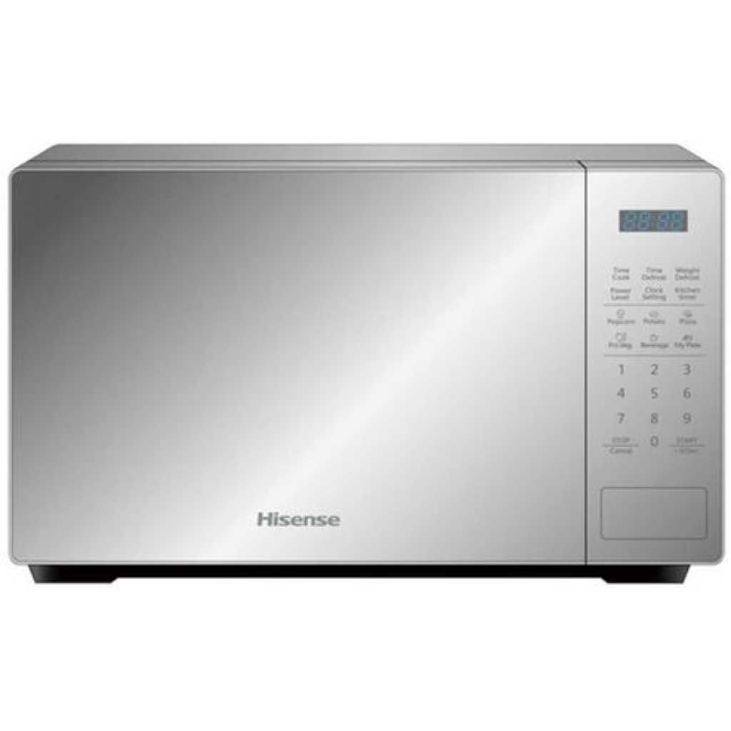 Hisense 20-Litres Digital Microwave Oven H20MOMS11 - Mirror Silver