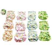 Baby Pamper Pants Diaper Covers 6Pcs Set - Multicolored