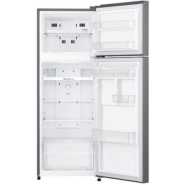 Hisense 392 - Litres Fridge RT392D4ASU, Top-Mounted Defrost Double Door Refrigerator - Silver