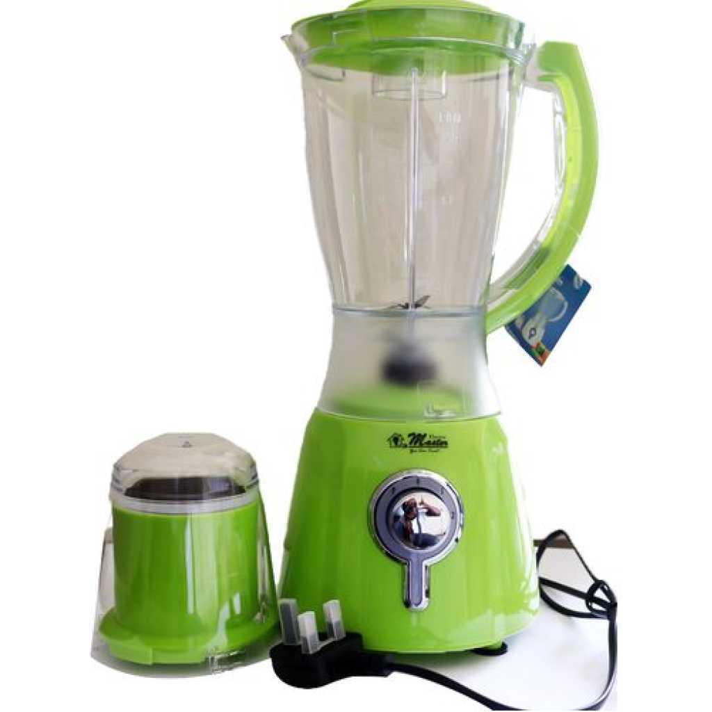 Electro Master EM-BL-1474 Unbreakable Jar Blender 1.5L with copper motor- Green