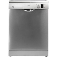 Bosch 12 Place Settings 5 Programs Free Standing Dishwasher, Silver SMS50D08GC
