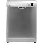 Bosch 12 Place Settings 5 Programs Free Standing Dishwasher, Silver SMS50D08GC