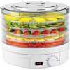 5 Layer Food Fruit Dehydrator Storage Machine - White.