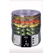 Geepas 520W Digital Food Dehydrator With 5 Large Trays – Black, Silver