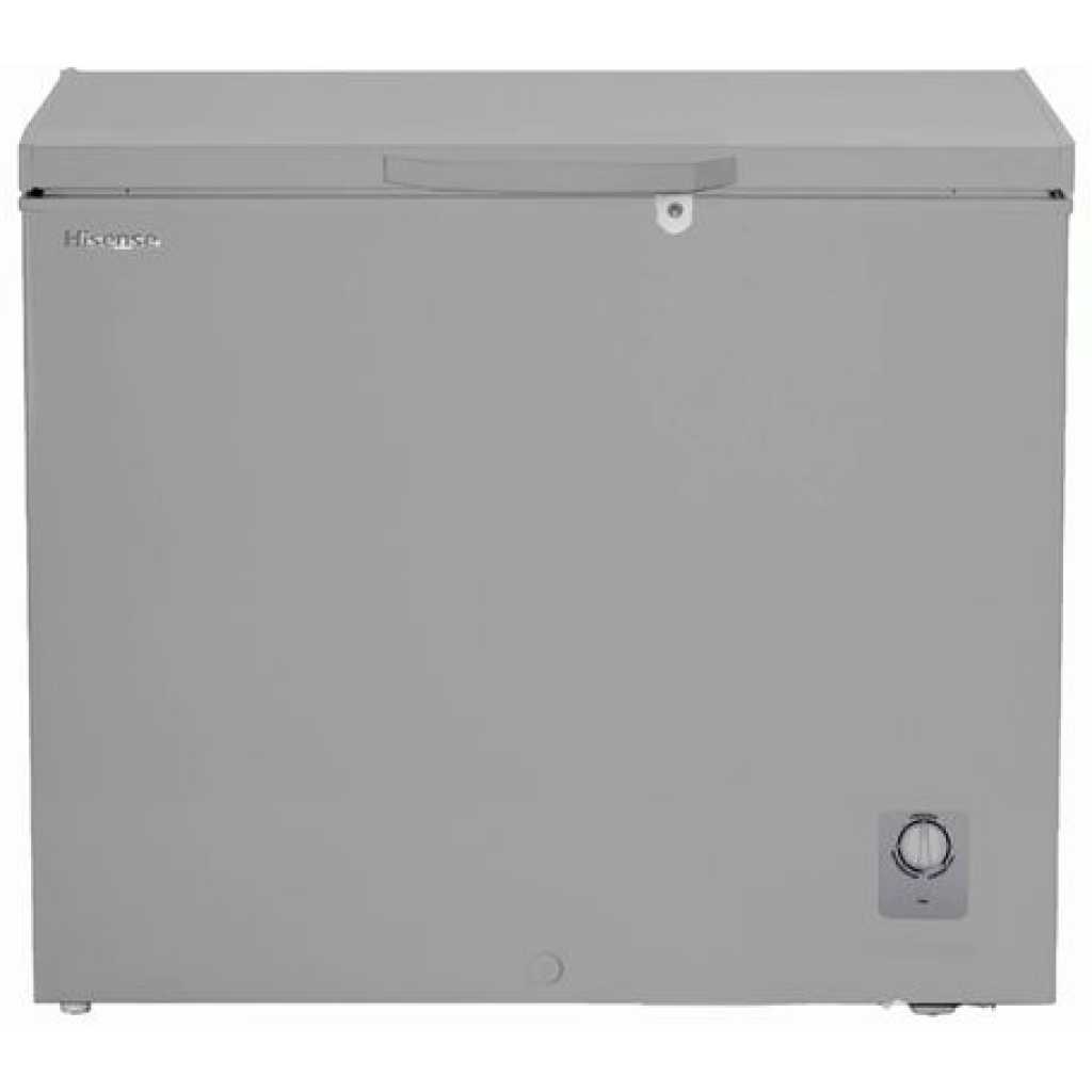 Hisense 260 - Liter Deep Freezer FC-26DT4ST; Single Door Chest Freezer - Grey