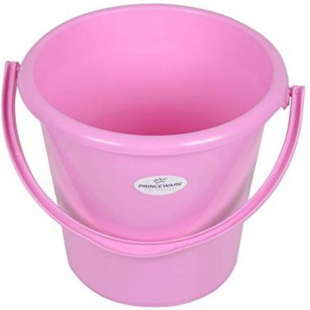 Round Plastic Bucket – Pink, 10Ltr Ice Buckets & Tongs TilyExpress