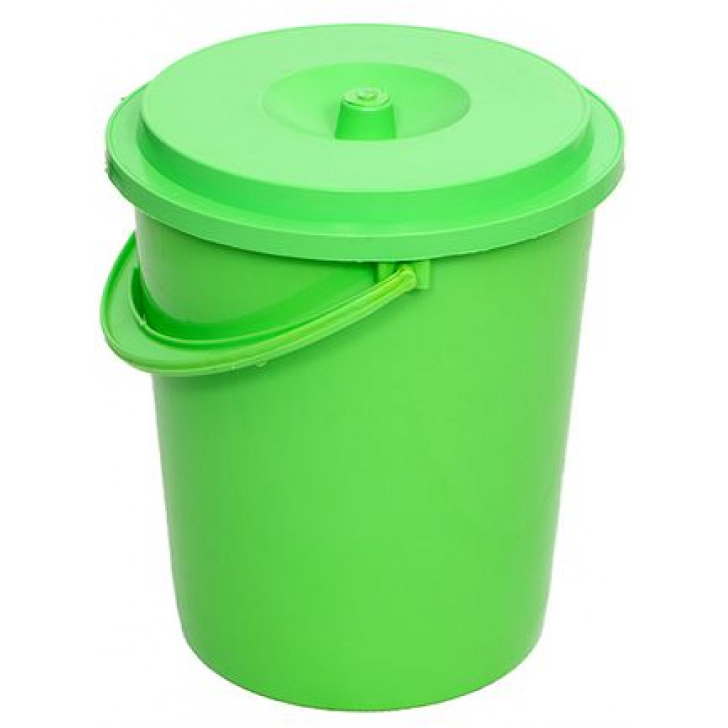 Nice Bucket Plastic 10 Litres - Lime Green