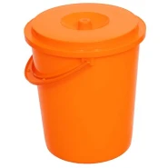 Plastic Bucket 10 Ltr - Orange