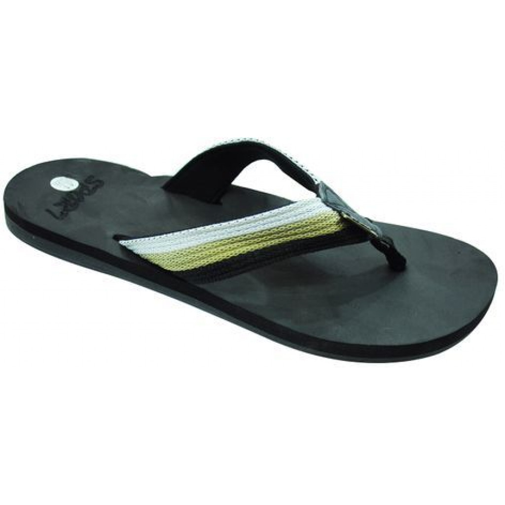 Men’s Flip Flop Sandals – Black Men's Sandals TilyExpress
