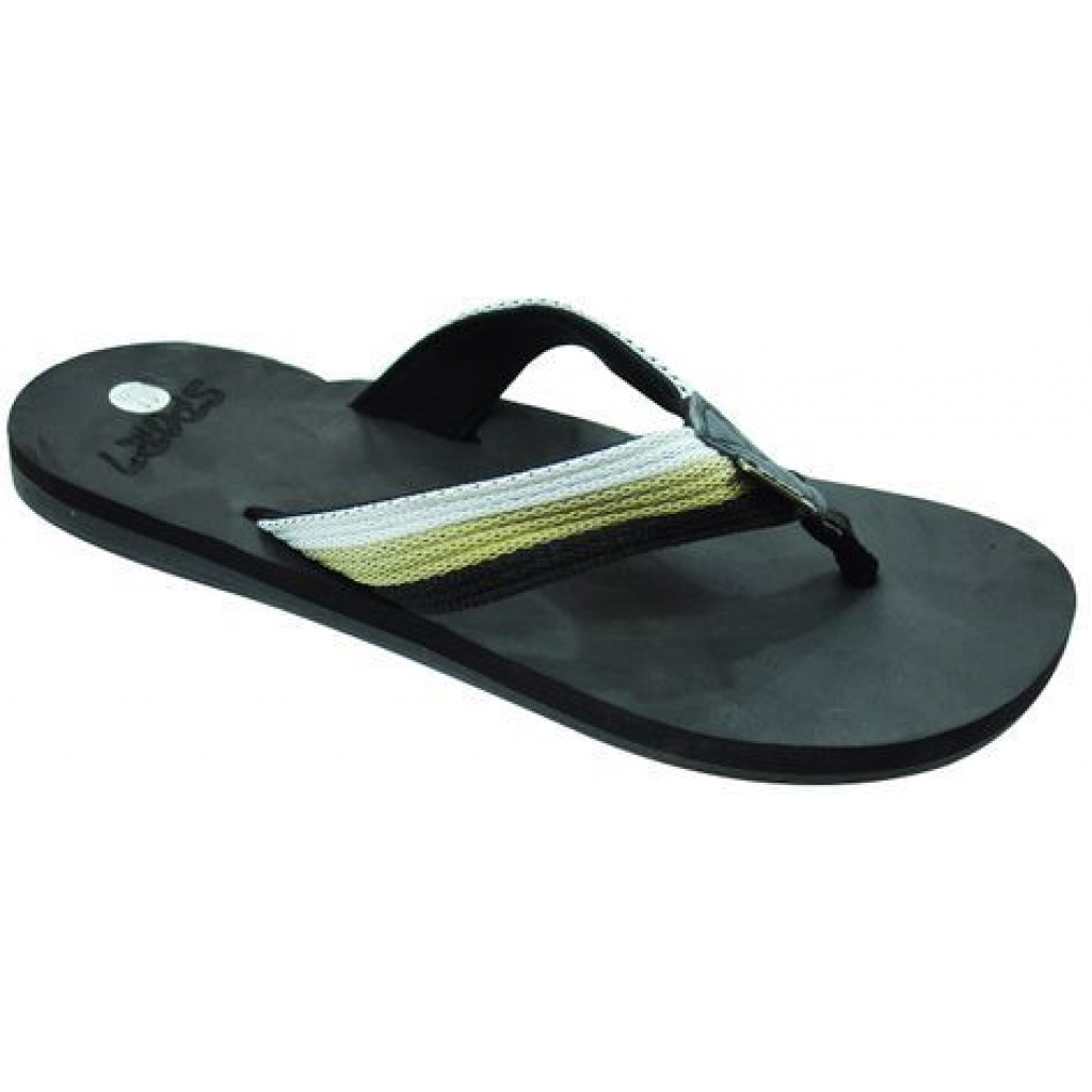 Men’s Flip Flop Sandals – Black Men's Sandals TilyExpress