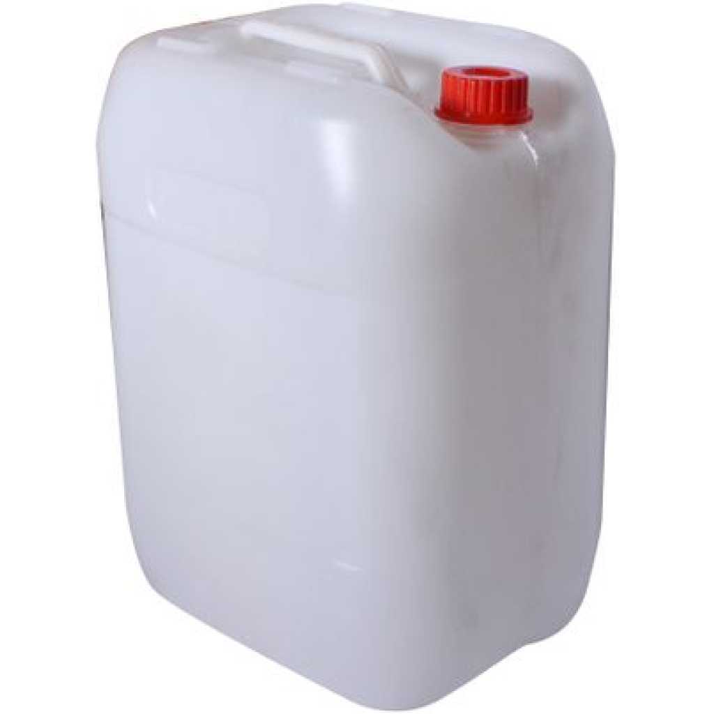 Jerrycan Block Shape 20 Litres - White