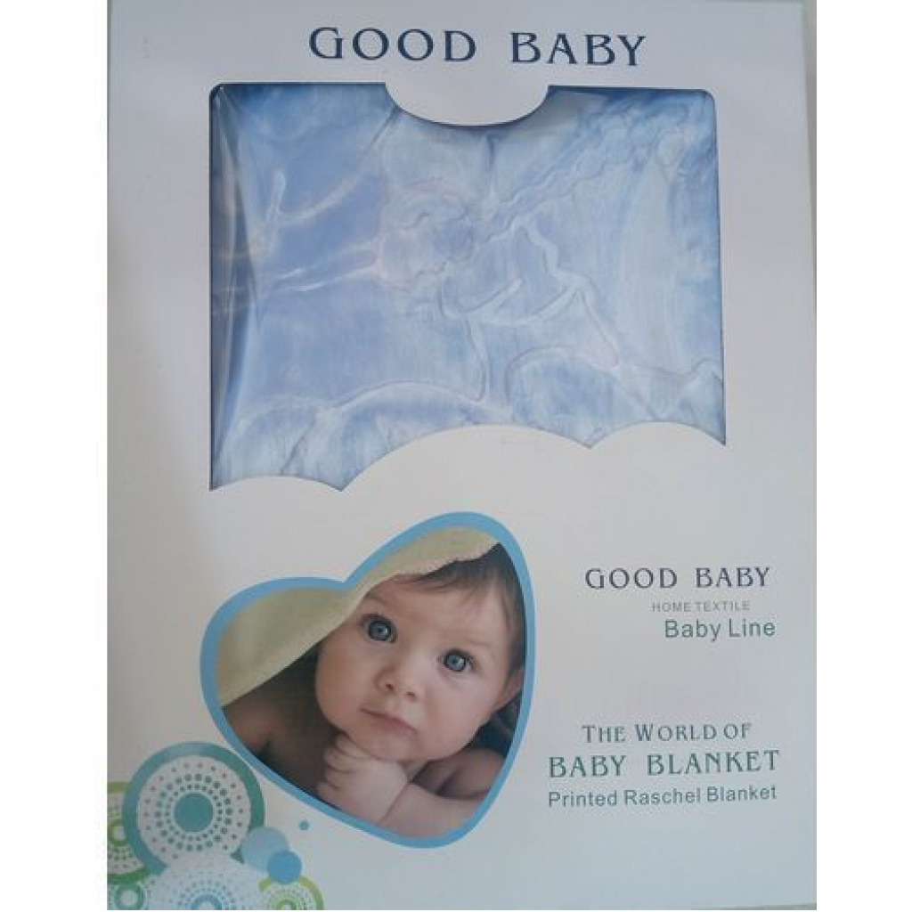 Baby’s Blanket- Blue Baby Boys Receiving Blankets TilyExpress 3