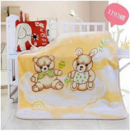 Baby Soft Thick Layer Blanket – Cream