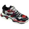 Men's Lace Up Sneakers - Multi-colour