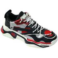 Men's Lace Up Sneakers - Multi-colour