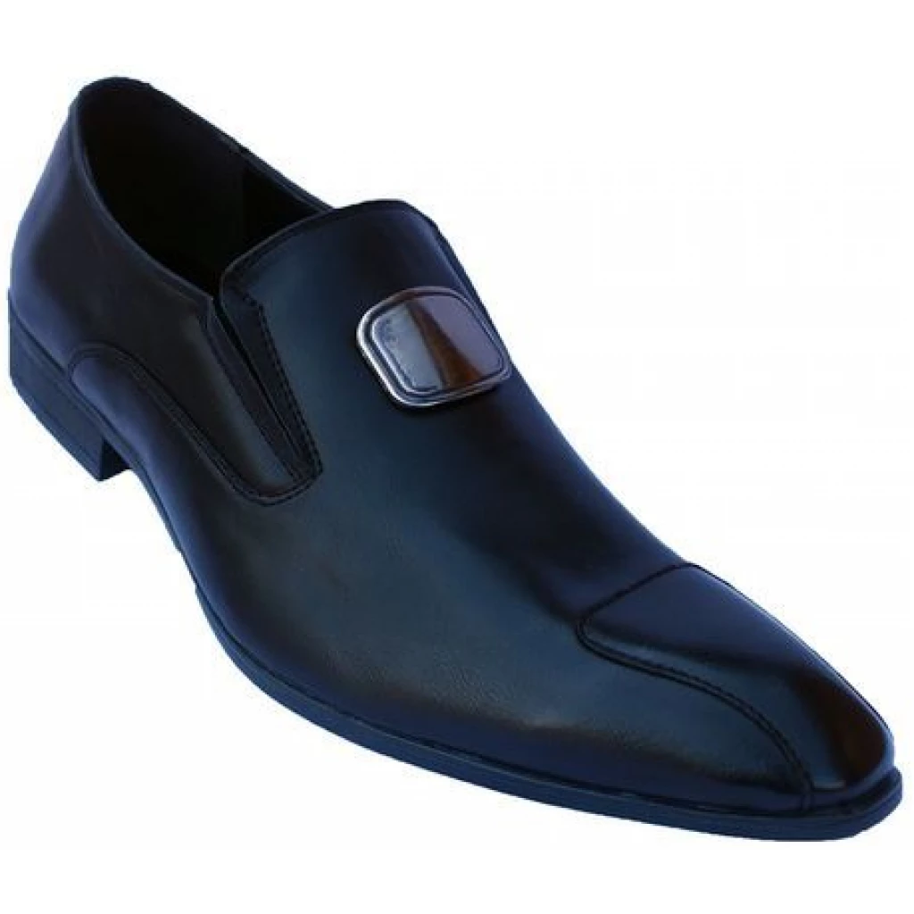 Men’s Slip-On Gentle Shoes – Black Men's Loafers & Slip-Ons TilyExpress
