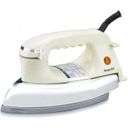 Saachi Heavy Dry Iron With Ceramic Soleplate- White Dry Irons TilyExpress 2
