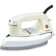 Saachi Heavy Dry Iron With Ceramic Soleplate- White