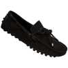 Men's Slip-On Moccasins - Black