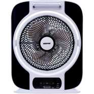 Geepas 12’’ Rechargeable Box Fan – Personal Desk Fan, GF-989, Assorted Colors