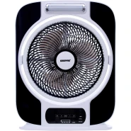Geepas 12’’ Rechargeable Box Fan – Personal Desk Fan, GF-989, Assorted Colors