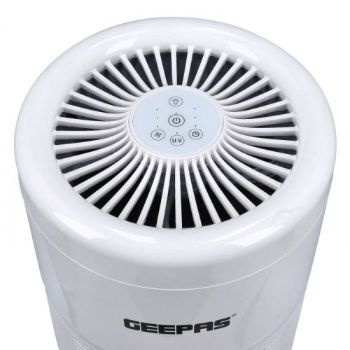 Geepas GAP16014 Air Purifier - Touch Control With 3 Timer Functions & 3 Speed - White