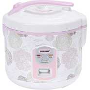 Geepas 1.5L Electric Rice Cooker, GRC4334 White