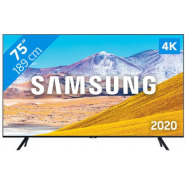 Samsung 75 Inches TU8000 Crystal UHD 4K Flat Smart TV (2020), Black, UA75TU8000UXZN Samsung Electronics