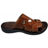 Men's Flip Flops - Brown