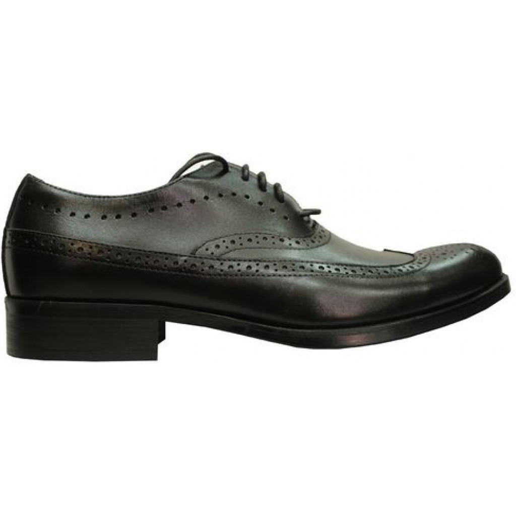 MORETTI Men’s Faux Leather Formal Shoes – Black. Men's Loafers & Slip-Ons TilyExpress 4