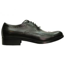 MORETTI Men's Faux Leather Formal Shoes - Black.